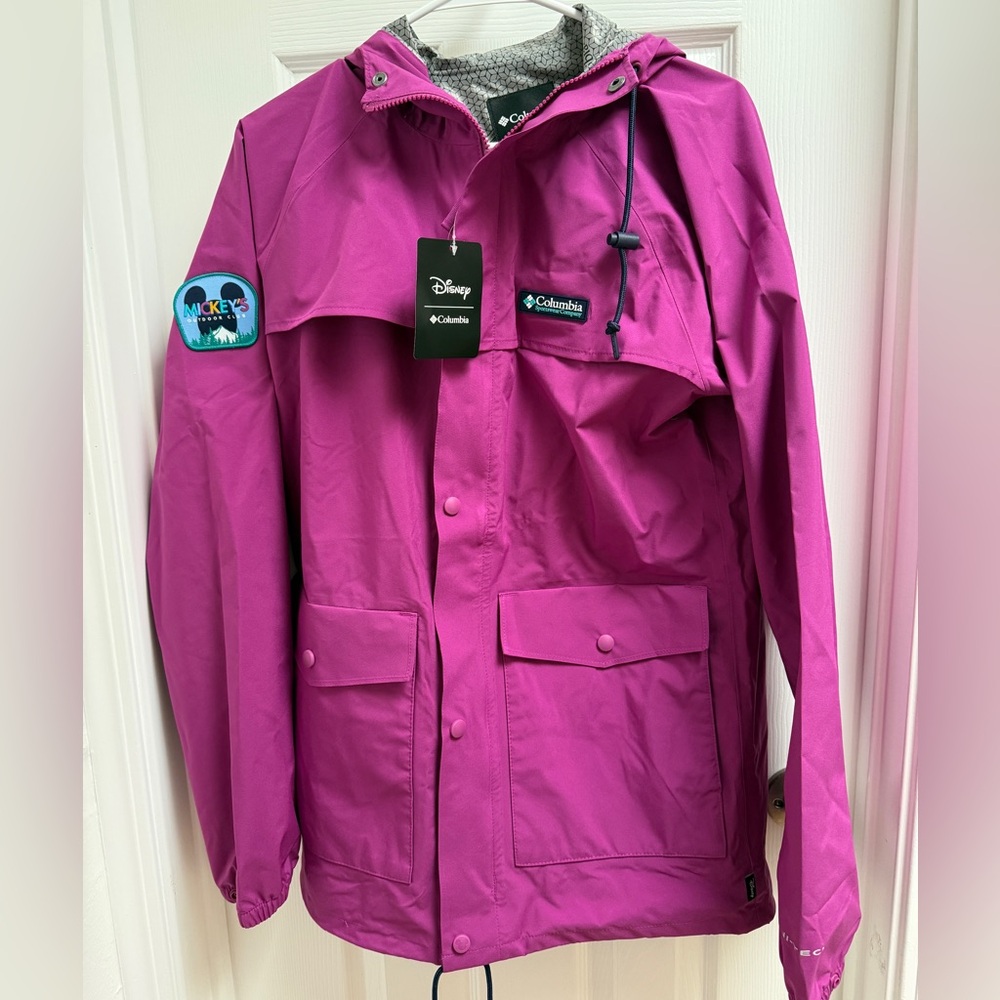 Columbia Disney Mickey Mouse rain jacket